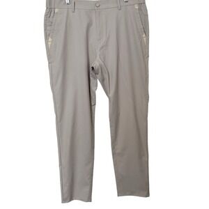 Jack Archer Stone Gray Jetsetter Performance‎ Chino Golf Pants Mens 36